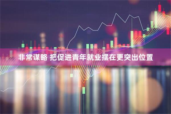 非常谋略 把促进青年就业摆在更突出位置